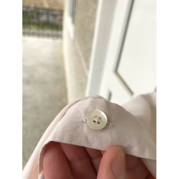 Burberry London White Plaid Button Down Shirt - Picture 4 of 7